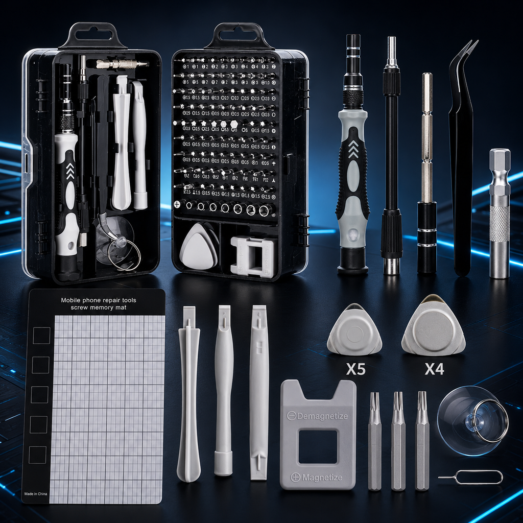 Kit di Riparazione di Precisione Pro 115-in-1